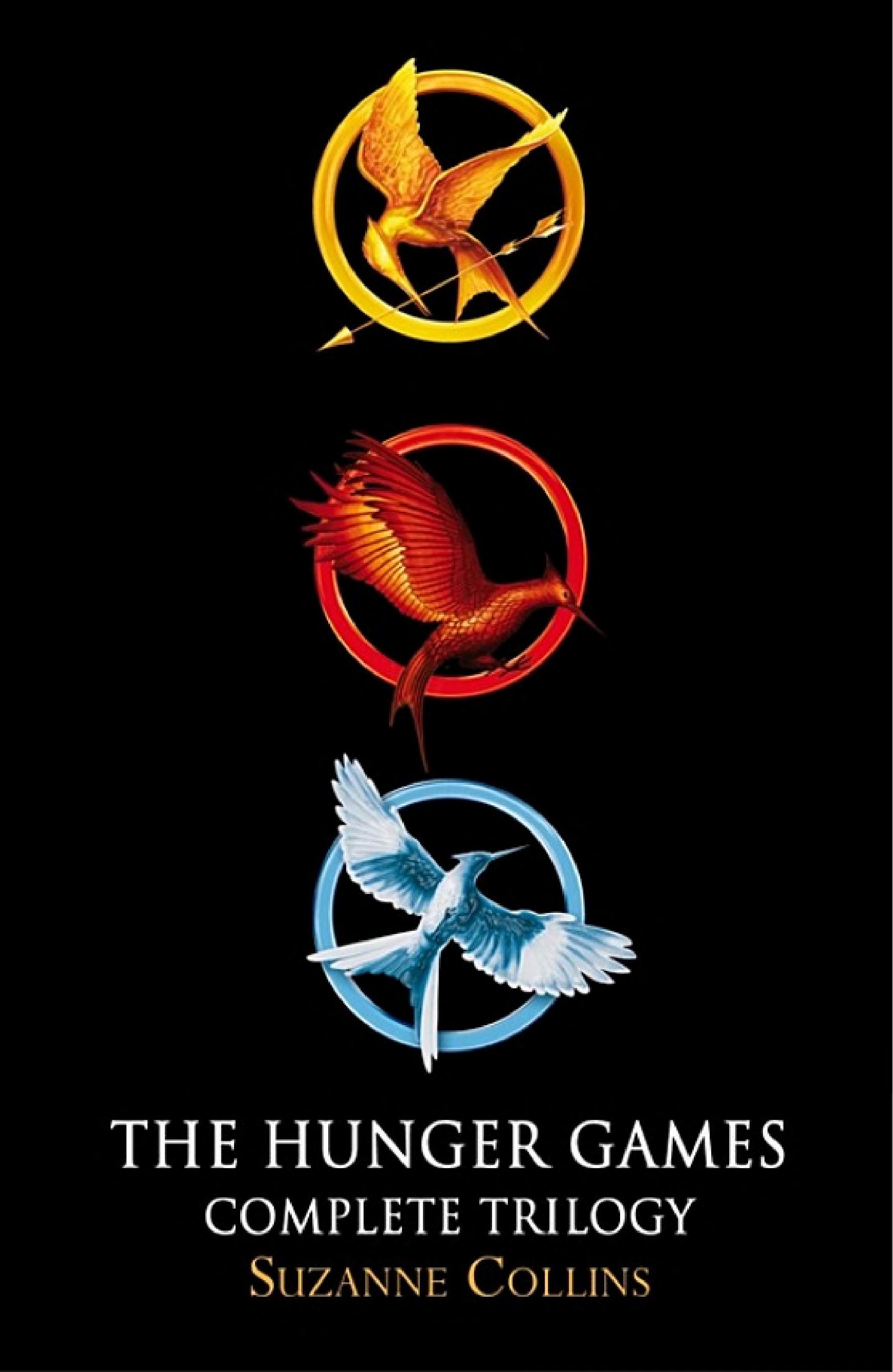 Boekomslag van The Hunger Games 4 Book Ebook Box Set door Suzanne Collins