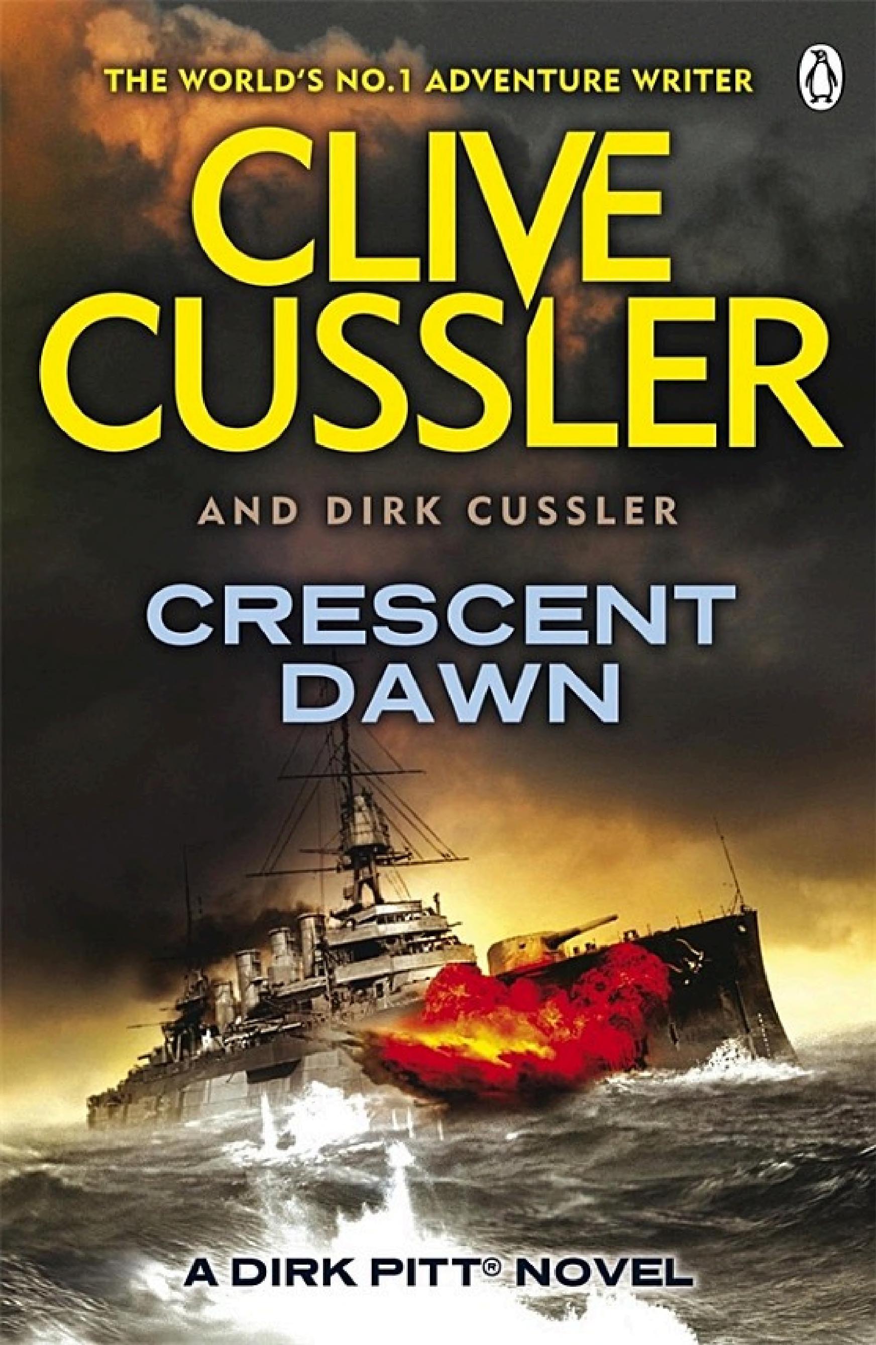 Boekomslag van Crescent Dawn door Clive Cussler