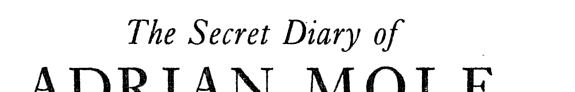 Boekomslag van The Secret Diary of Adrian Mole Aged 13 3/4 door Sue Townsend