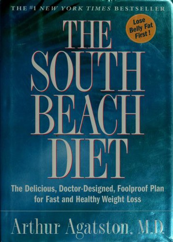 Boekomslag van The South Beach Diet door Arthur Agatston