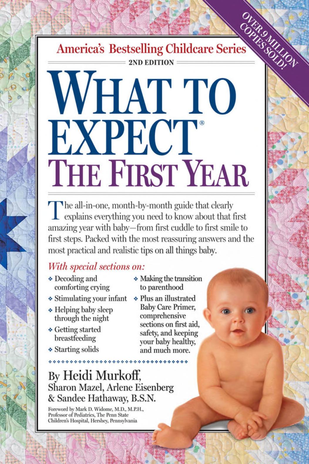 Boekomslag van What to Expect the First Year door Heidi Murkoff