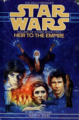 Boekomslag van Star Wars - Thrawn Trilogy - Heir to the Empire door Timothy Zahn