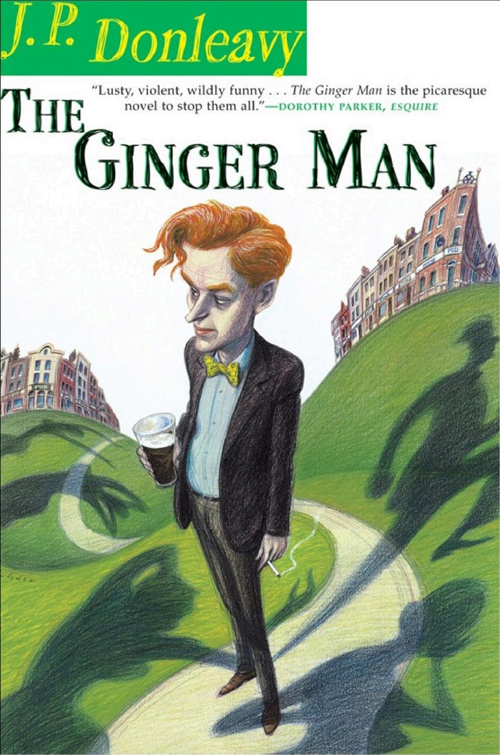 Boekomslag van The Ginger Man door J. P. Donleavy
