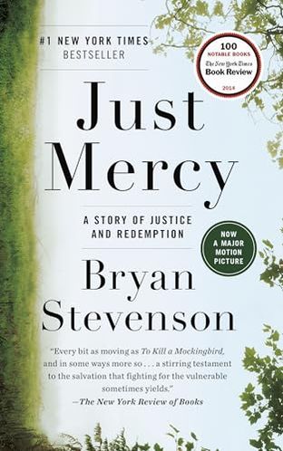 Boekomslag van Just Mercy door Bryan Stevenson