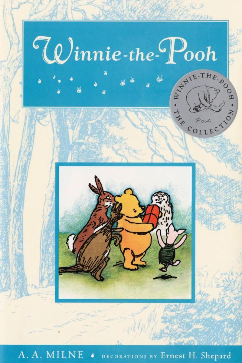 Boekomslag van Winnie the Pooh door A. A. Milne