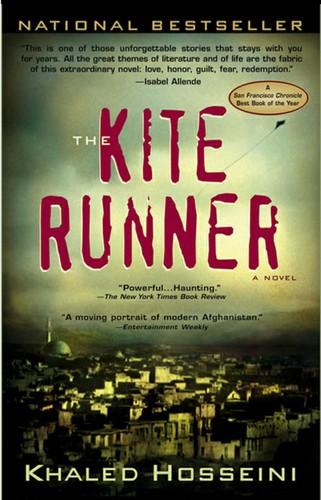 Boekomslag van The Kite Runner door Khaled Hosseini