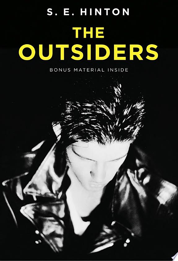 Boekomslag van The Outsiders door S. E. Hinton