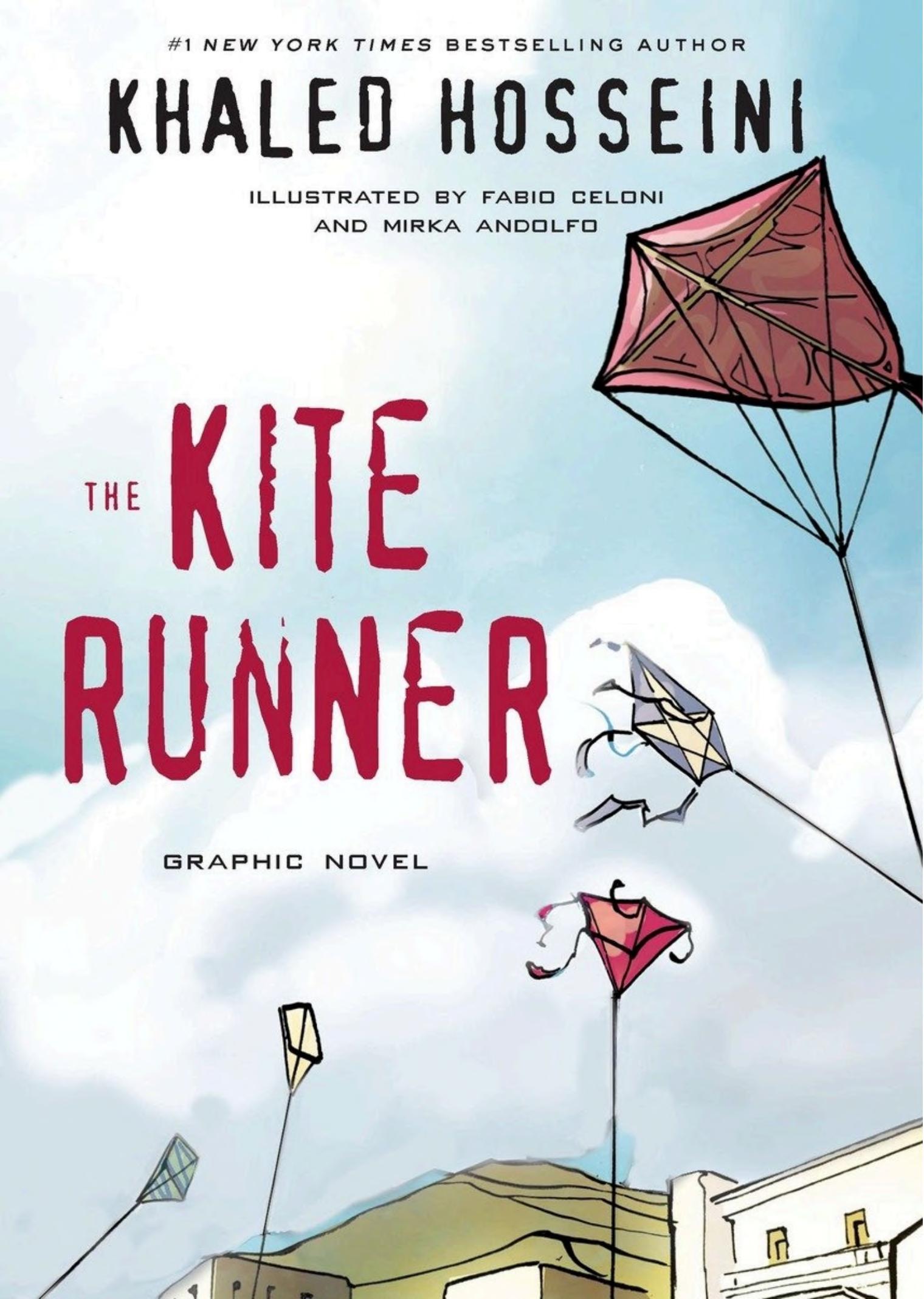 Boekomslag van The Kite Runner Graphic Novel door Khaled Hosseini