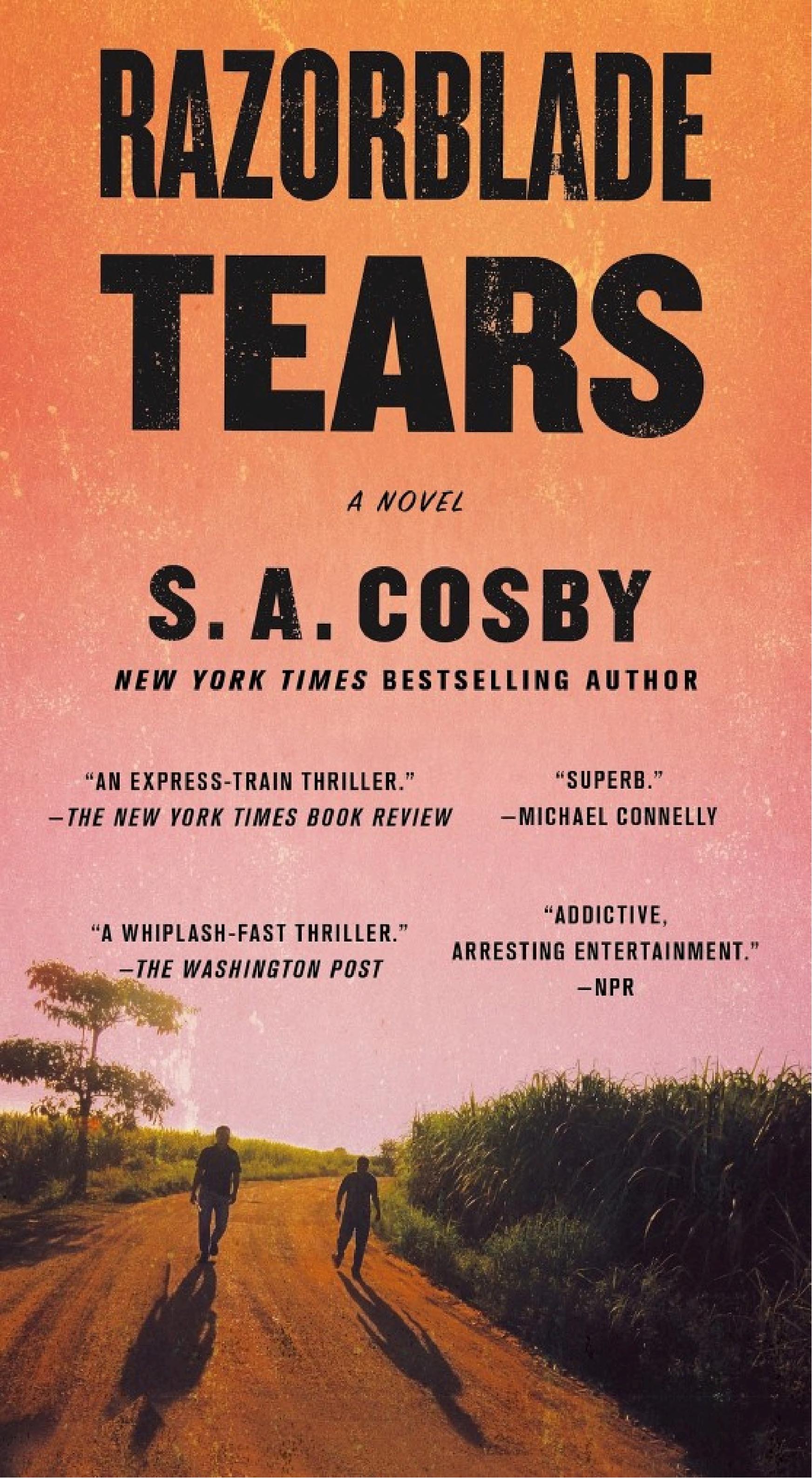 Boekomslag van Razorblade Tears door S. A. Cosby