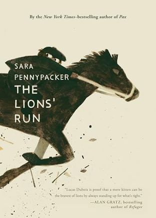 Boekomslag van The Lions' Run door Sara Pennypacker