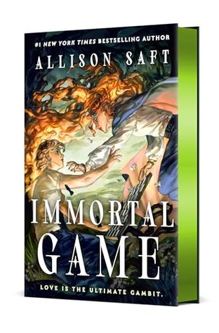 Boekomslag van Immortal Game door Allison Saft