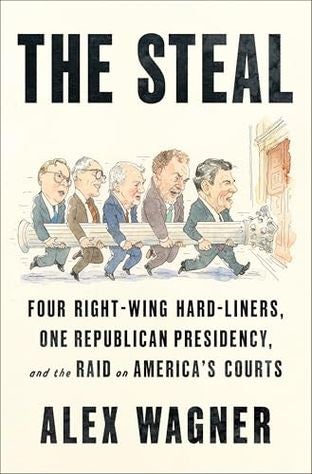 Boekomslag van The Steal door Alex Wagner