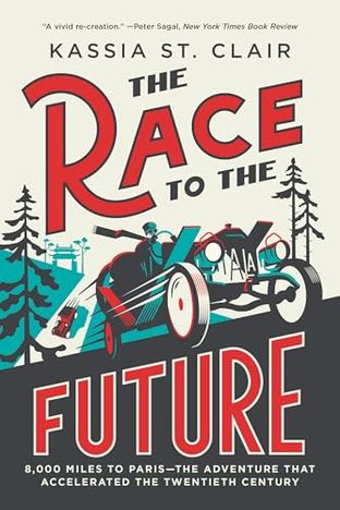 Boekomslag van The Race to the Future door Kassia St
