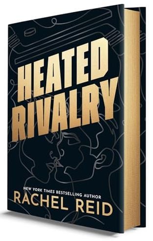 Boekomslag van Heated Rivalry door Rachel Reid