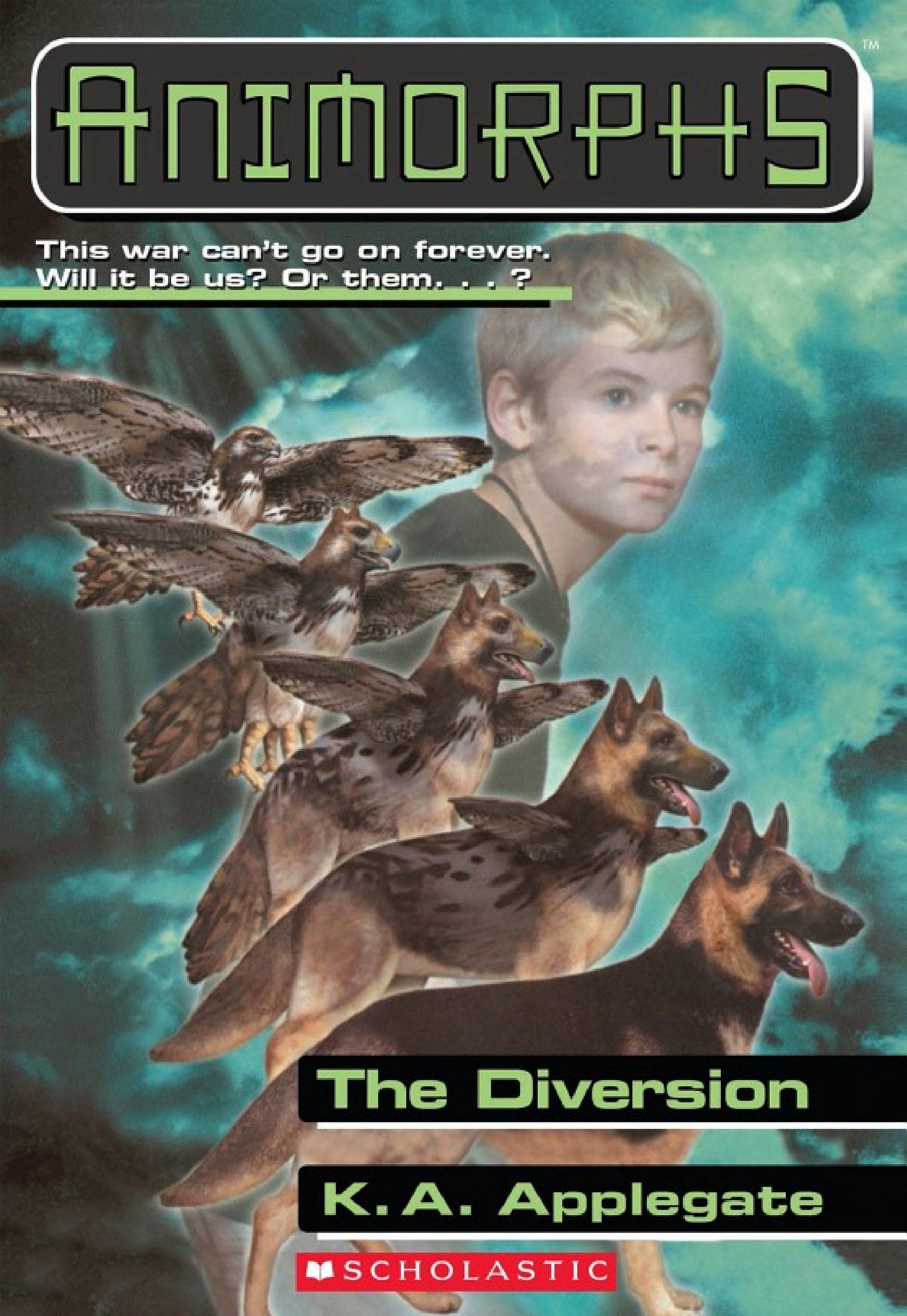 Boekomslag van The Diversion (animorphs #49) door K. A. Applegate