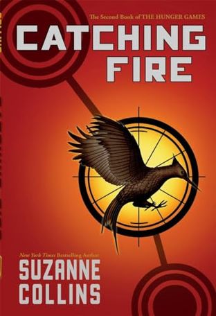 Boekomslag van Catching Fire door Suzanne Collins
