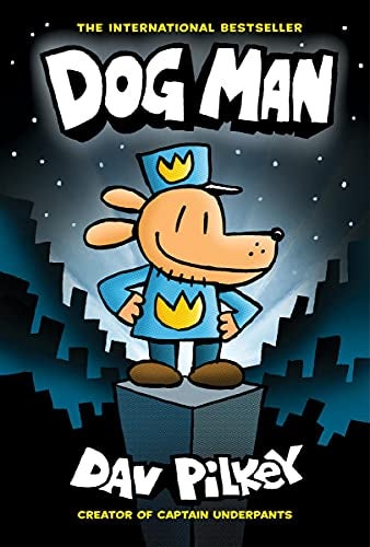Boekomslag van Dog Man door Dav Pilkey