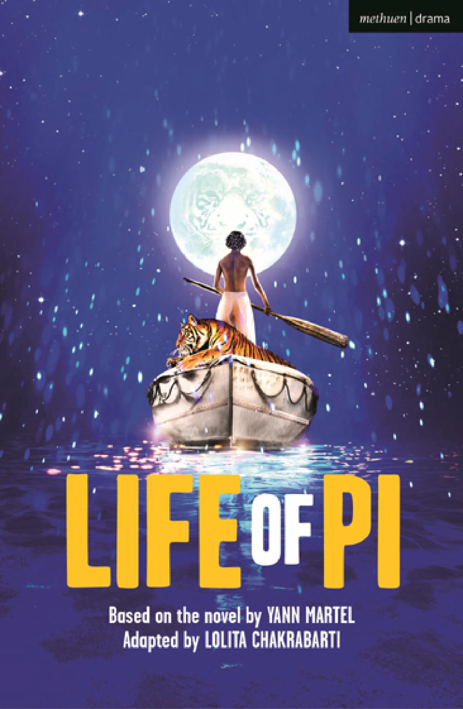 Boekomslag van Life of Pi door Yann Martel