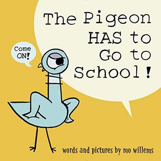 Boekomslag van The Pigeon Has to Go to School! door Mo Willems