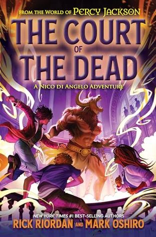 Boekomslag van The Court of the Dead door Rick Riordan and Mark Oshiro