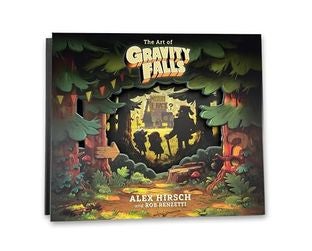 Boekomslag van The Art of Gravity Falls door Alex Hirsch and Rob Renzetti