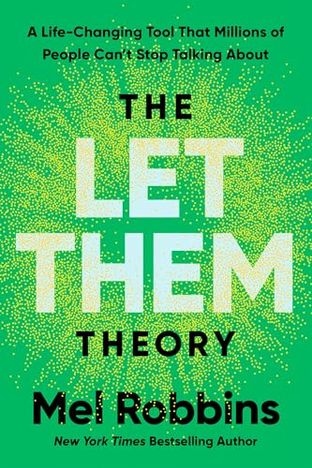 Boekomslag van The Let Them Theory door Mel Robbins