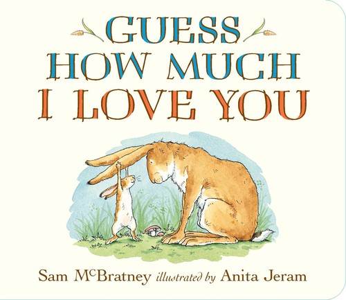 Boekomslag van Guess How Much I Love You door Sam McBratney