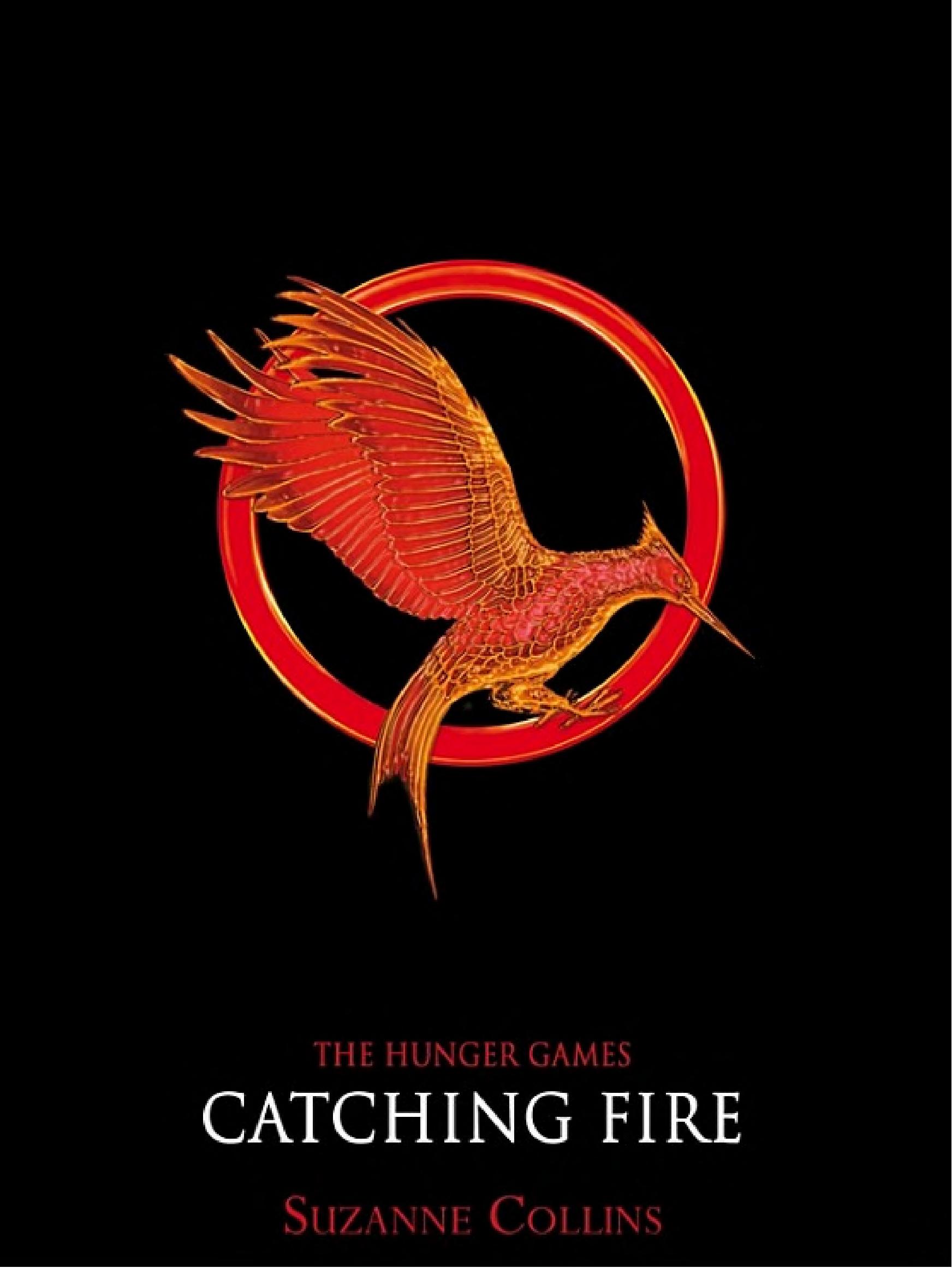 Boekomslag van Catching Fire door Suzanne Collins