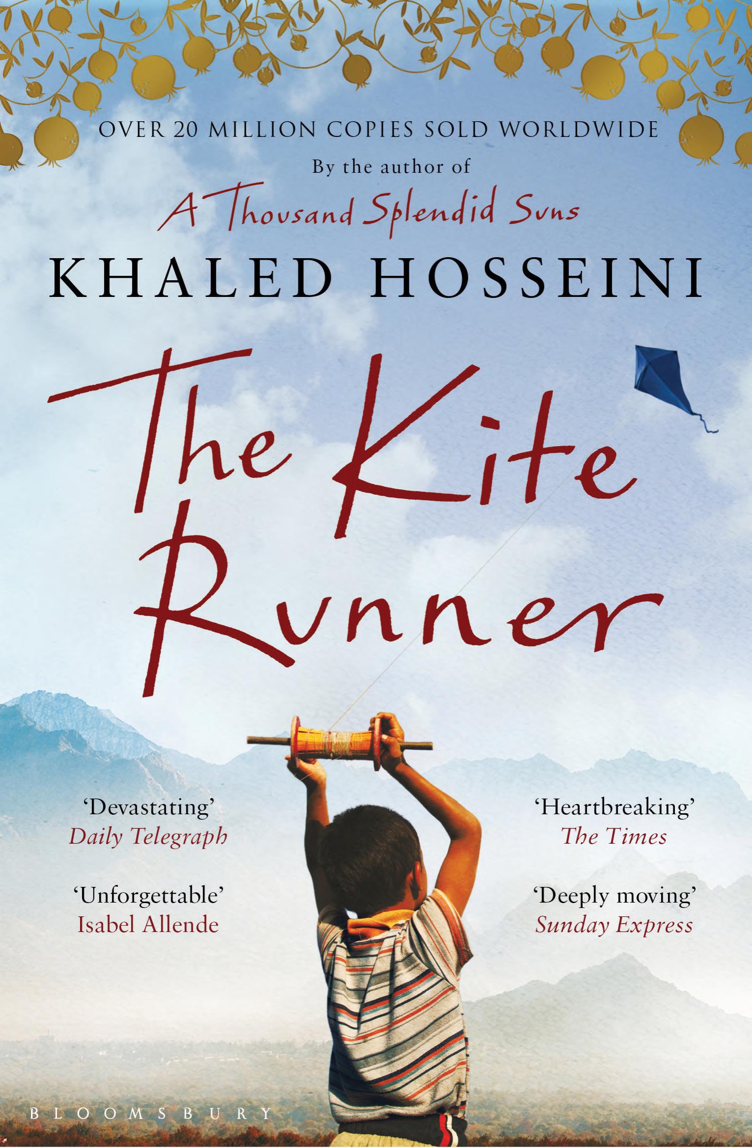 Boekomslag van The Kite Runner door Khaled Hosseini