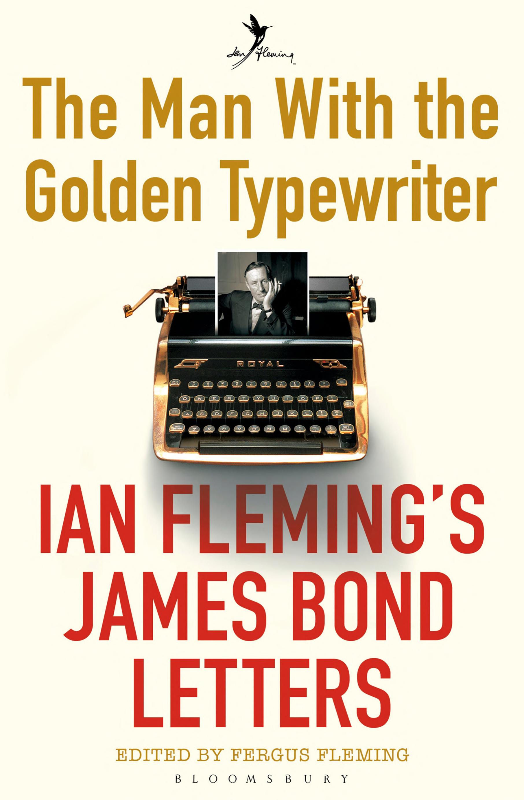 Boekomslag van The Man with the Golden Typewriter door Ian Fleming