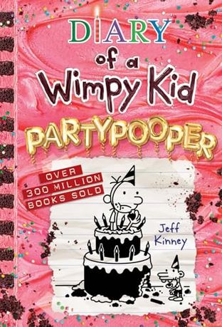Boekomslag van Diary of a Wimpy Kid door Jeff Kinney