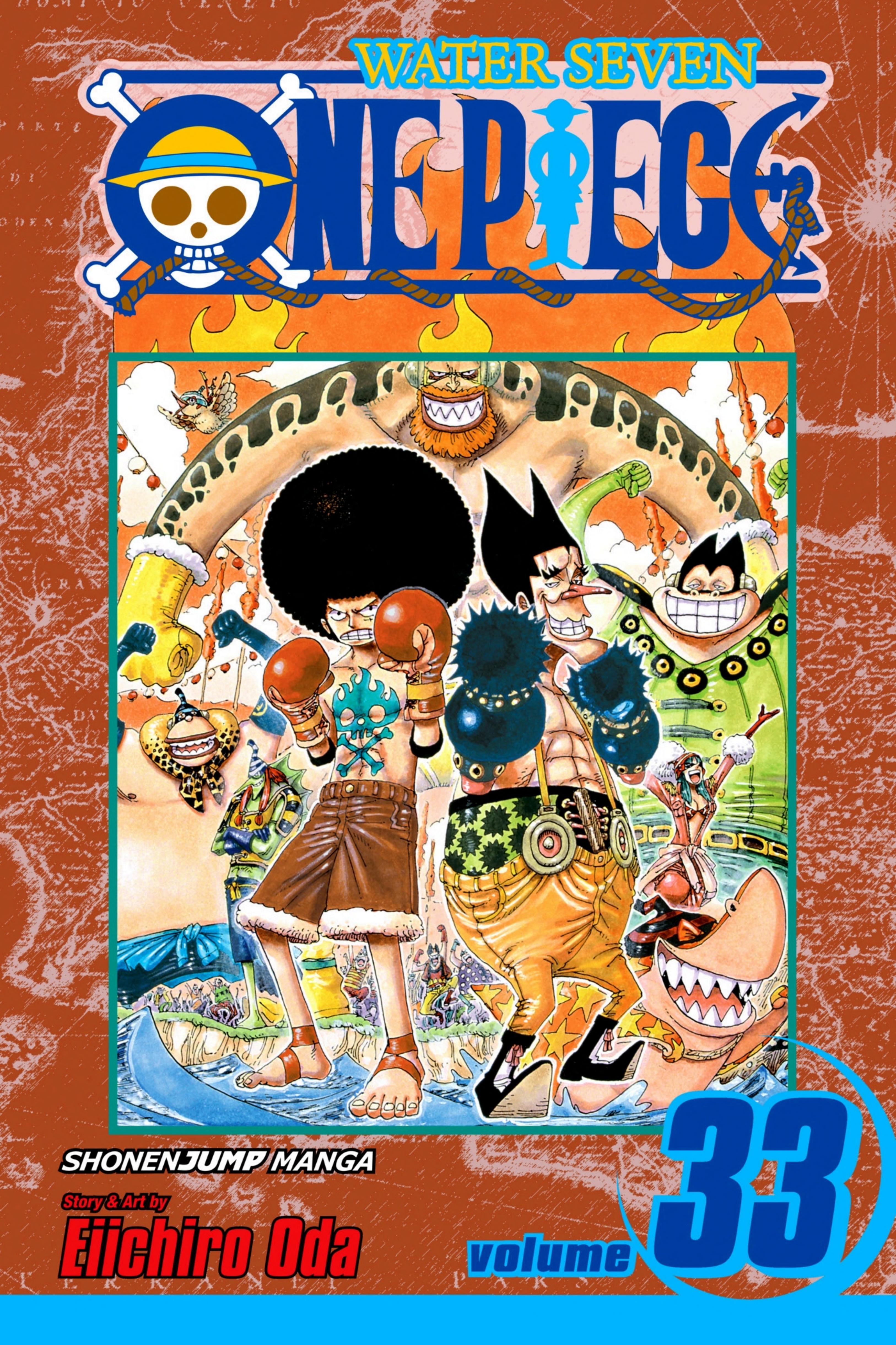 Boekomslag van One Piece, Vol. 33 door Eiichiro Oda