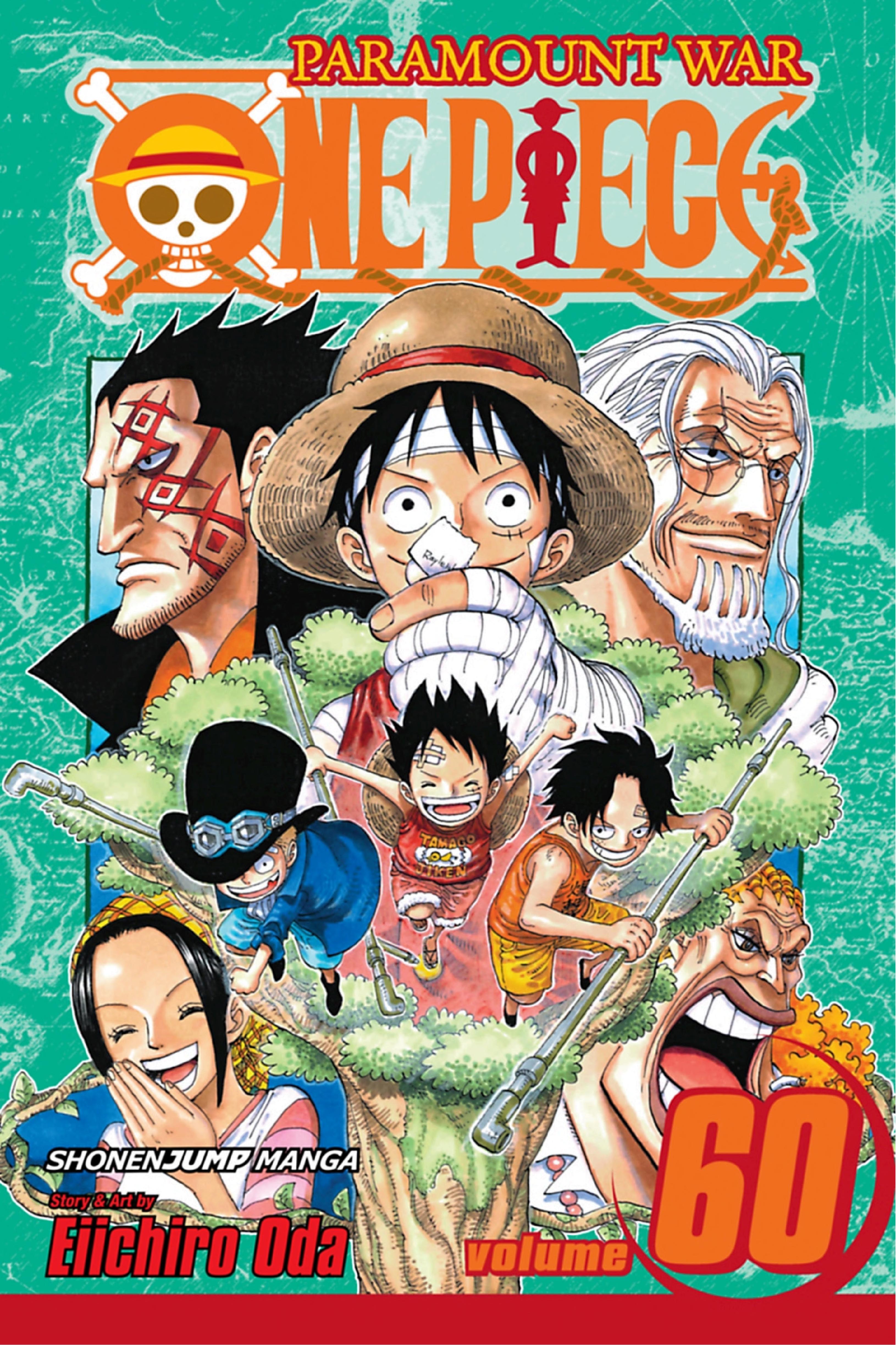 Boekomslag van One Piece, Vol. 60 door Eiichiro Oda