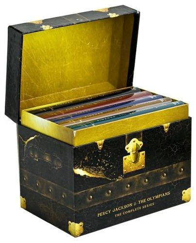 Boekomslag van Percy Jackson and the Olympians Hardcover Boxed Set door Rick Riordan