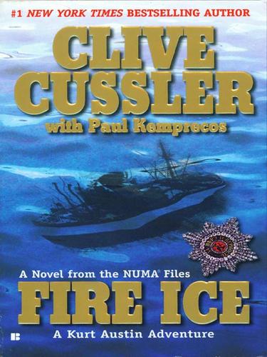 Boekomslag van Fire Ice door Clive Cussler