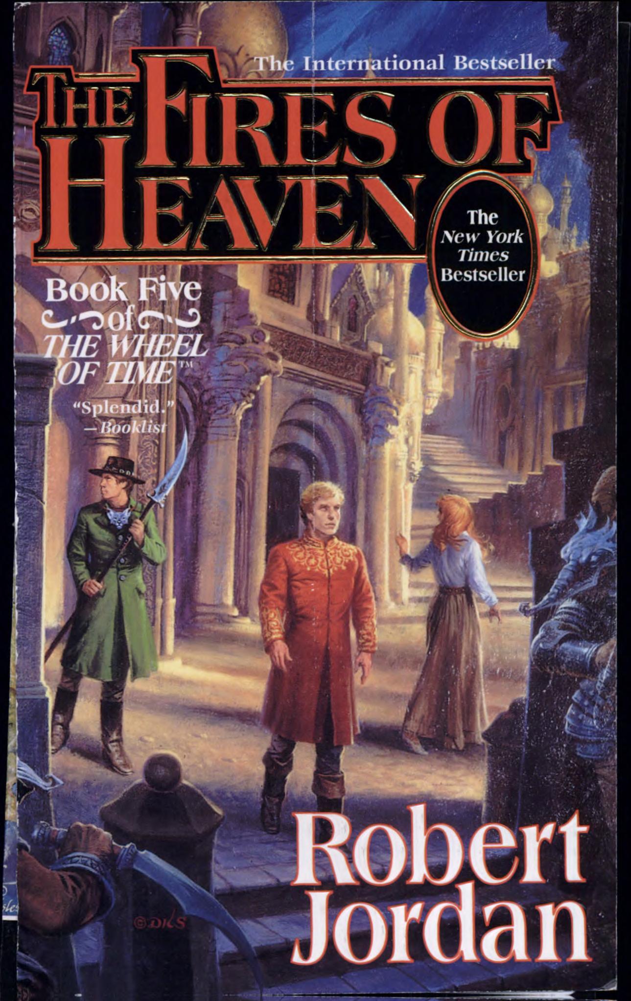Boekomslag van The Fires of Heaven door Robert Jordan