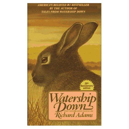 Boekomslag van Watership Down door Richard Adams