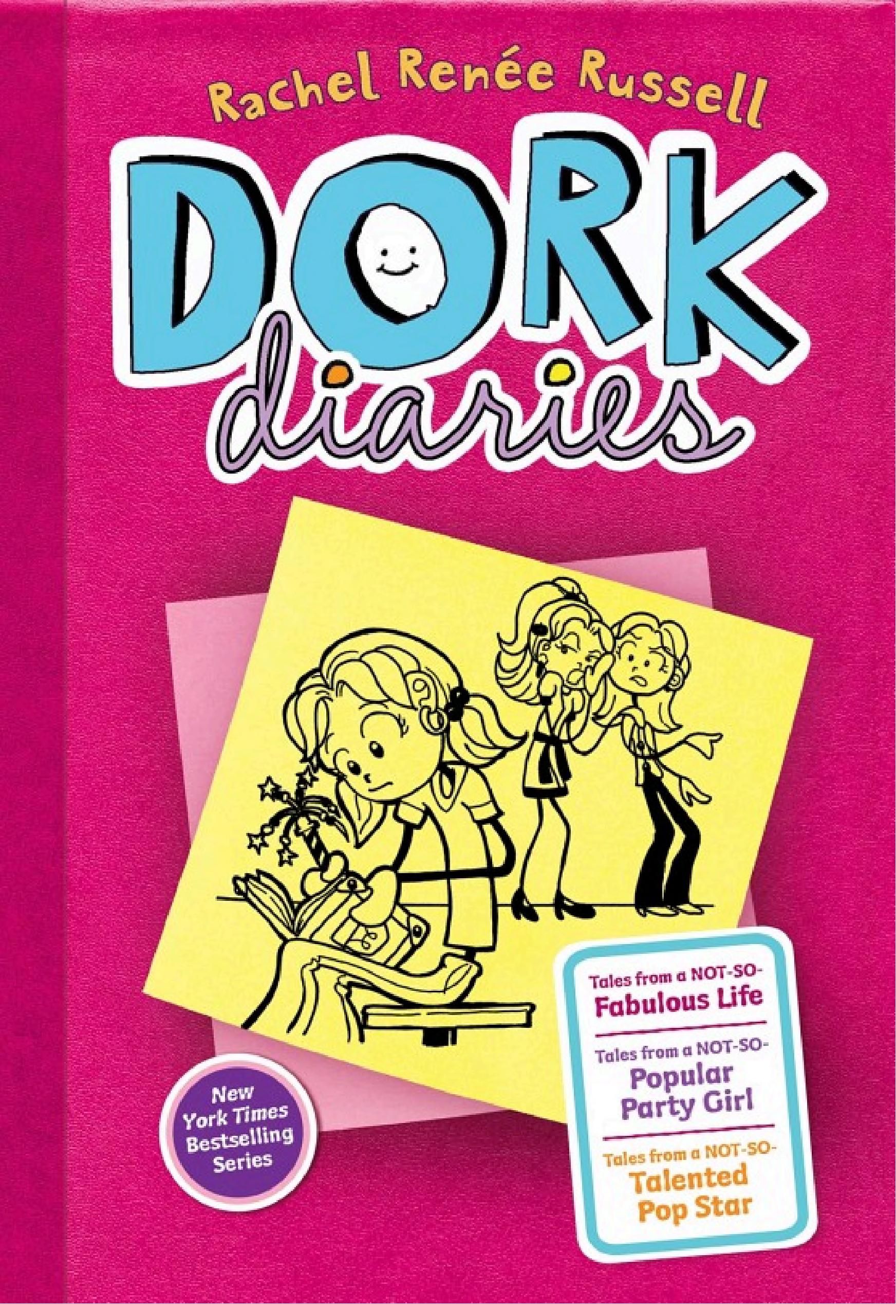 Boekomslag van The Dork Diaries Boxed Set (books 1-3) door Rachel Renée Russell