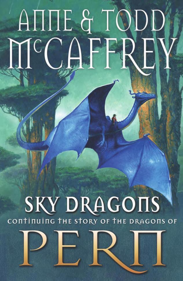 Boekomslag van Sky Dragons door Anne McCaffrey
