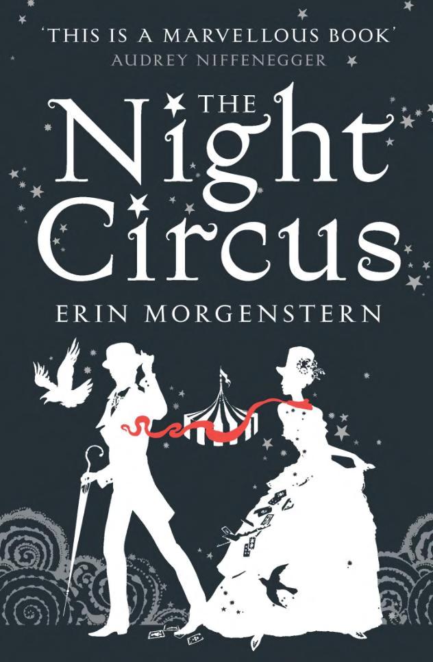 Boekomslag van The Night Circus door Erin Morgenstern