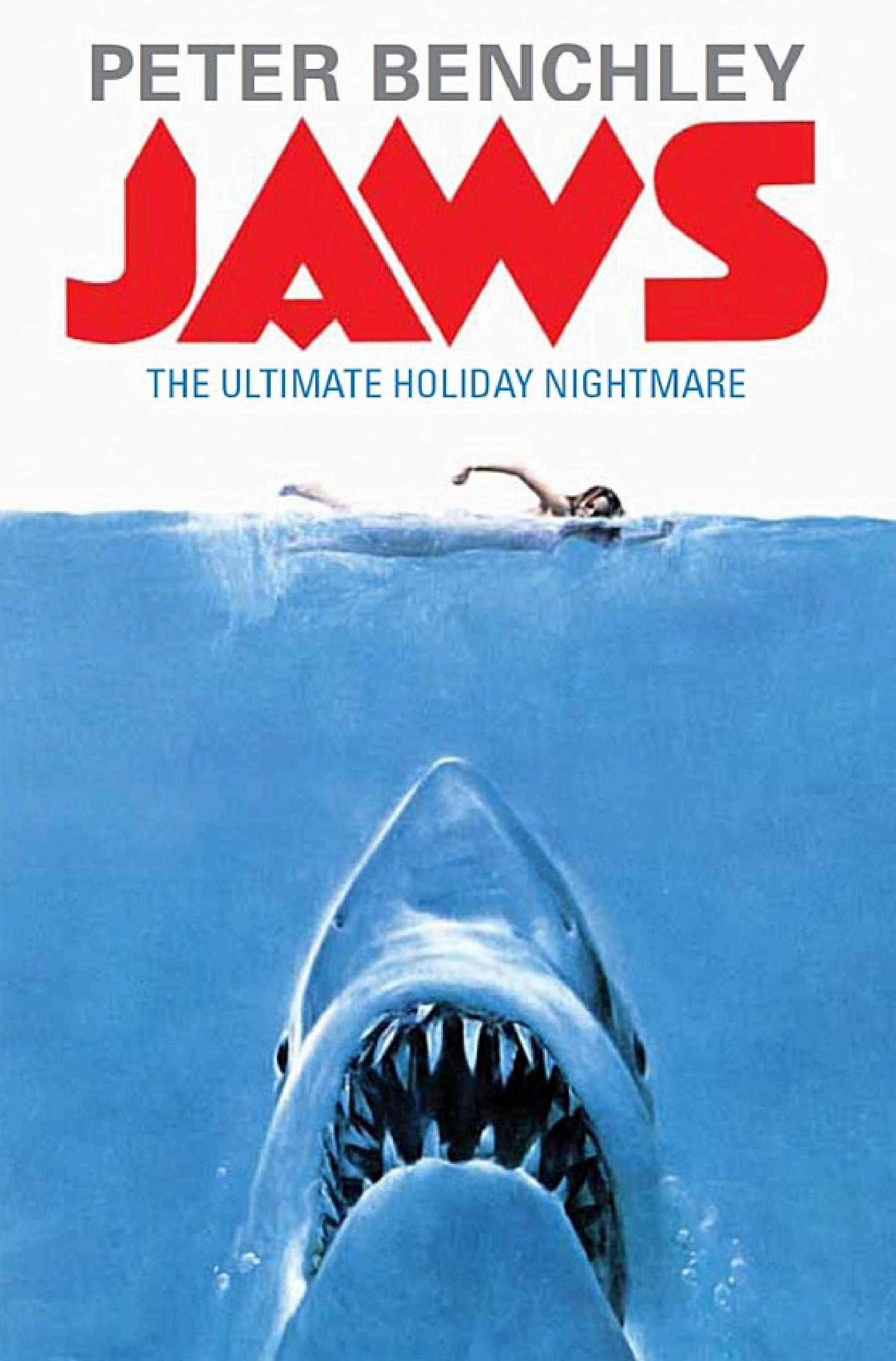 Boekomslag van Jaws door Peter Benchley