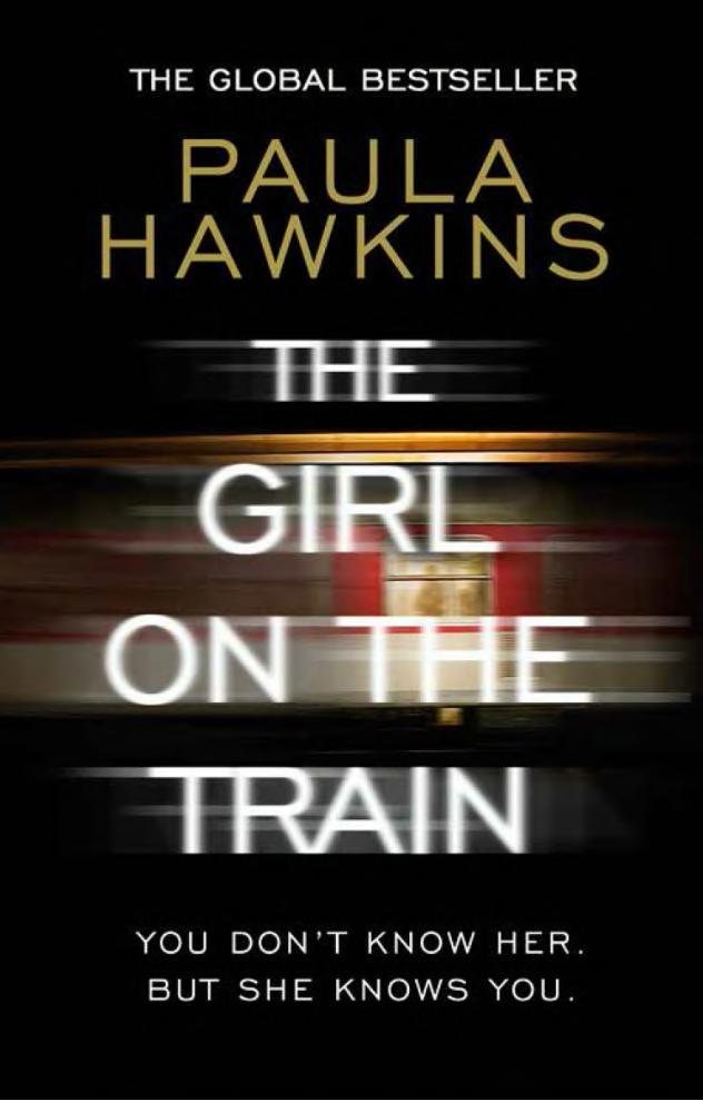 Boekomslag van The Girl on the Train door Paula Hawkins