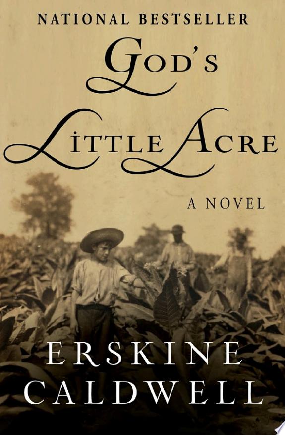 Boekomslag van God's Little Acre door Erskine Caldwell