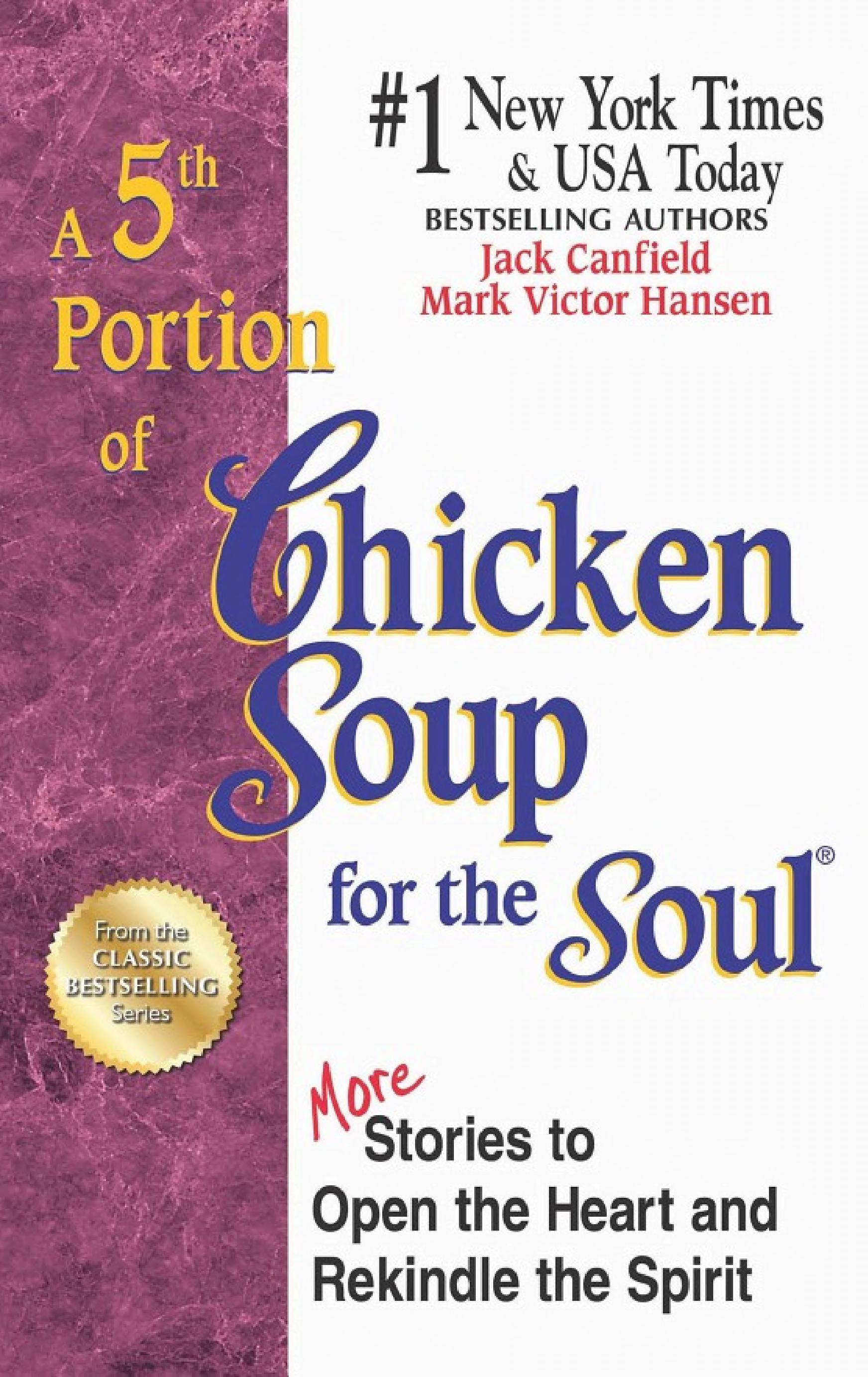 Boekomslag van A 5th Portion of Chicken Soup for the Soul door Jack Canfield
