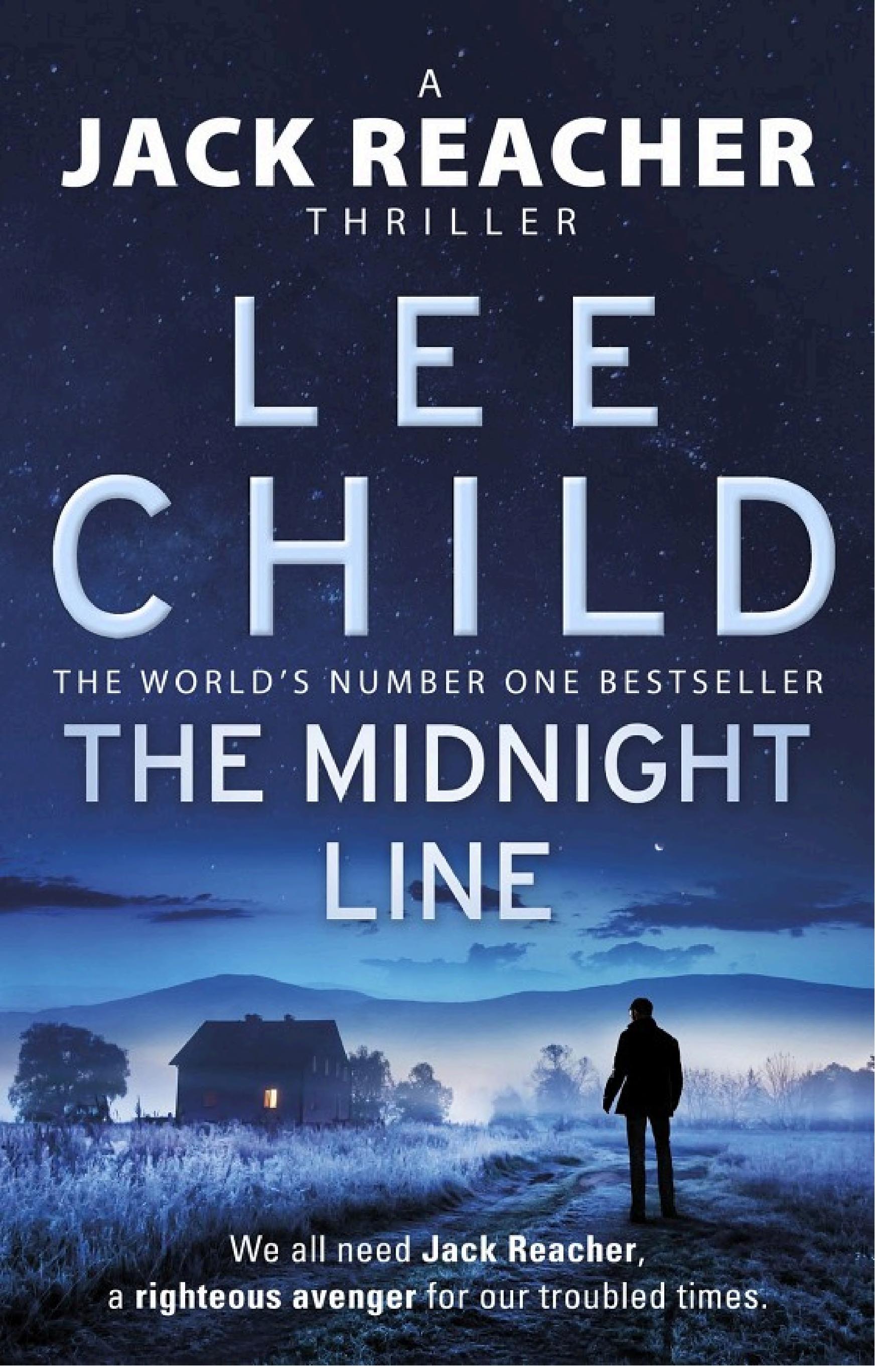 Boekomslag van The Midnight Line door Lee Child