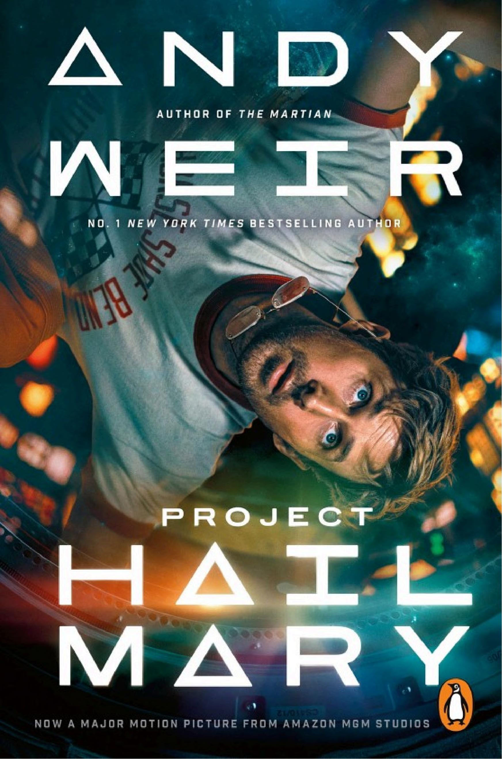 Boekomslag van Project Hail Mary door Andy Weir