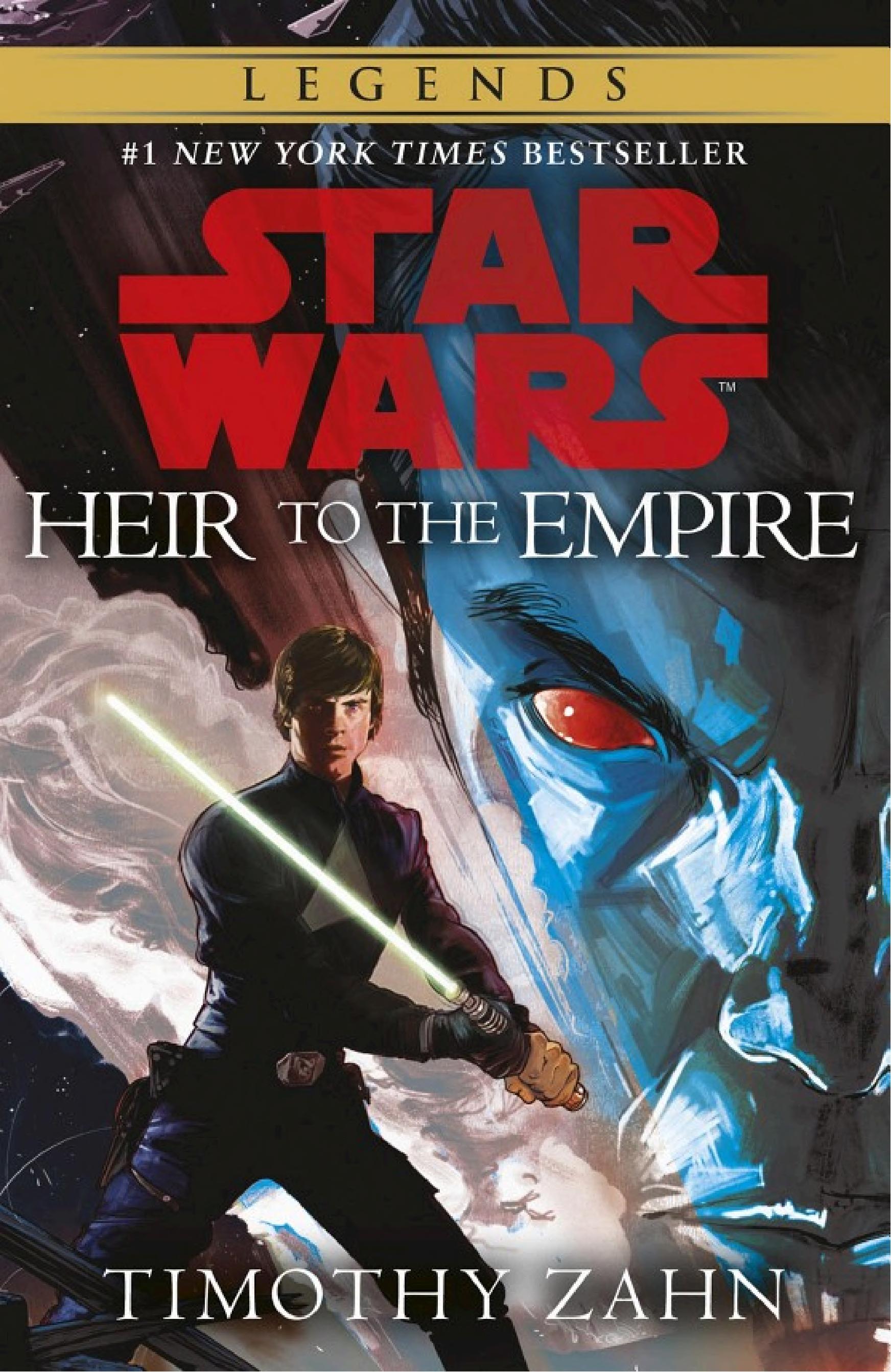Boekomslag van Star Wars: Heir to the Empire door Timothy Zahn