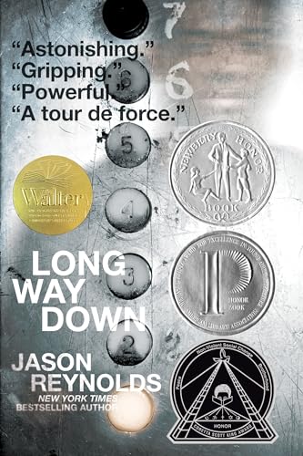 Boekomslag van Long Way Down door Jason Reynolds