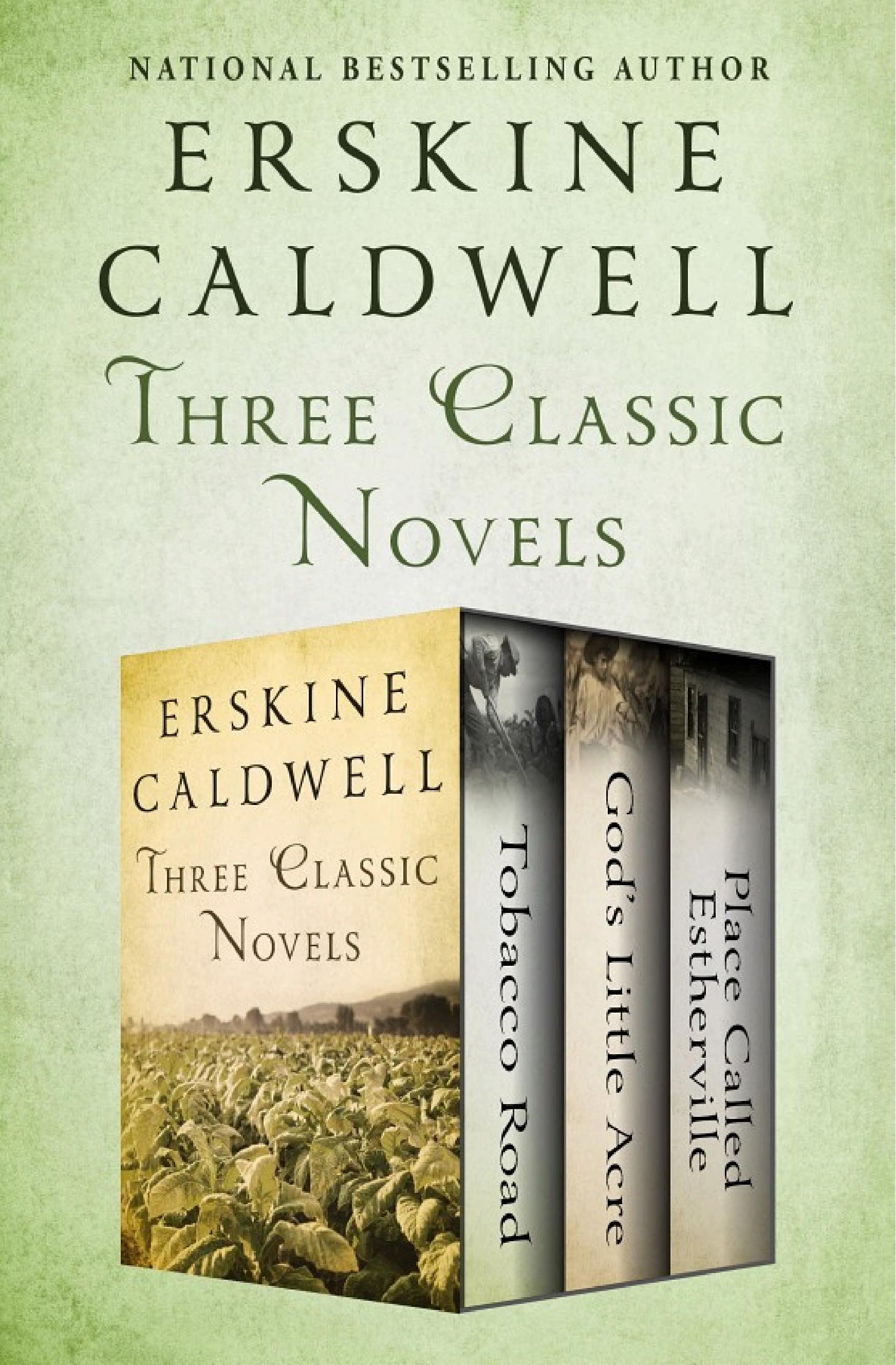 Boekomslag van Three Classic Novels door Erskine Caldwell