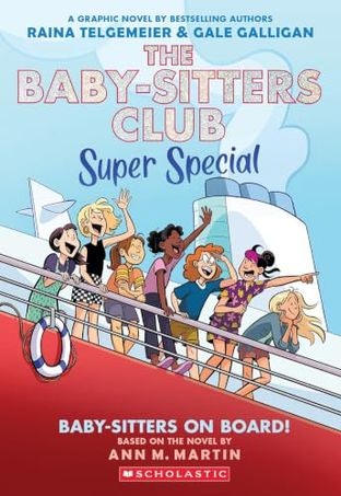 Boekomslag van Baby-sitters on Board! door Ann M. Martin